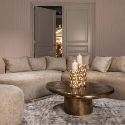 Salontafel Pulitzer brushed gold