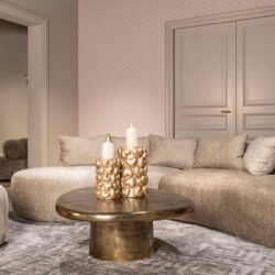 Salontafel Pulitzer brushed gold