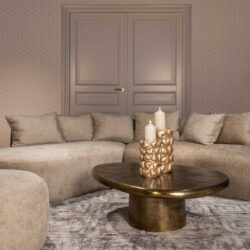 Salontafel Pulitzer brushed gold