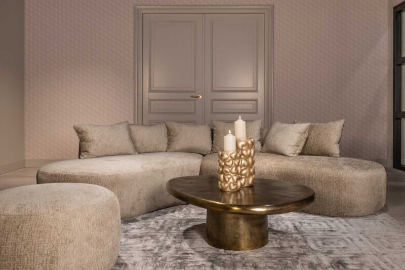 Salontafel Pulitzer brushed gold