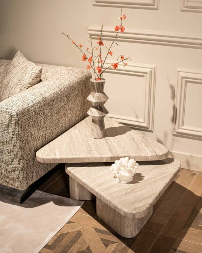 Salontafel Dwayne sand (Set of 2)