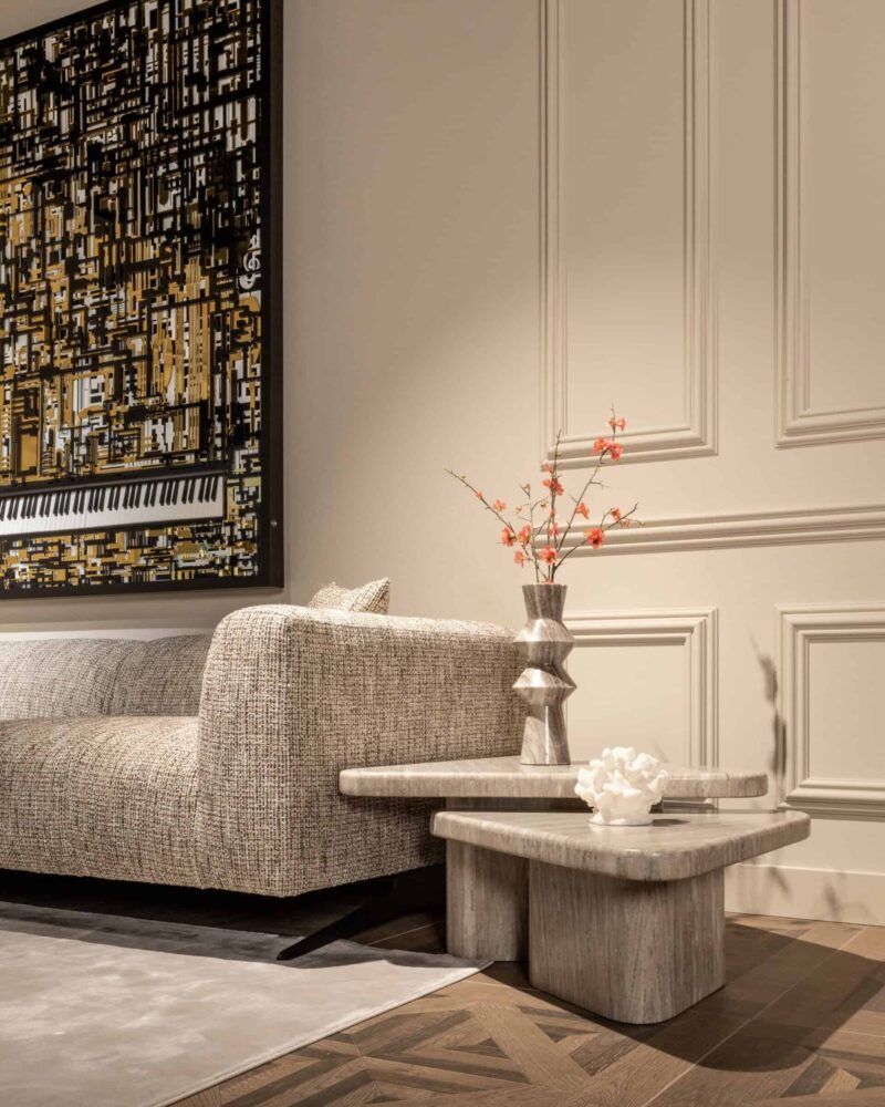 Salontafel Dwayne sand (Set of 2)