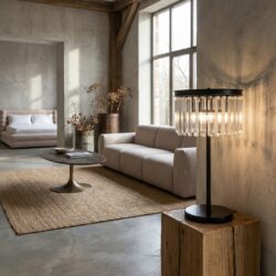 Tafellamp Bessy black