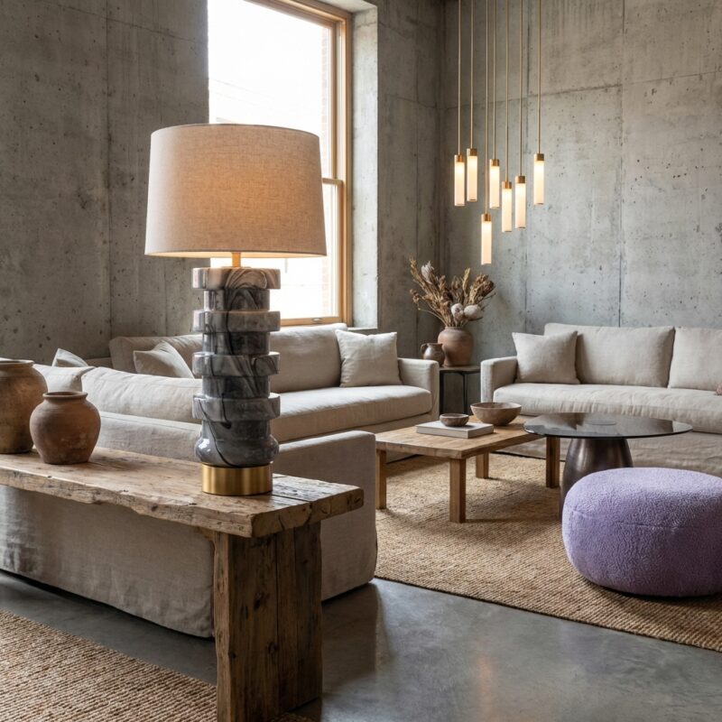 Tafellamp Jaylee black/white met goud en wit kleuraccenten