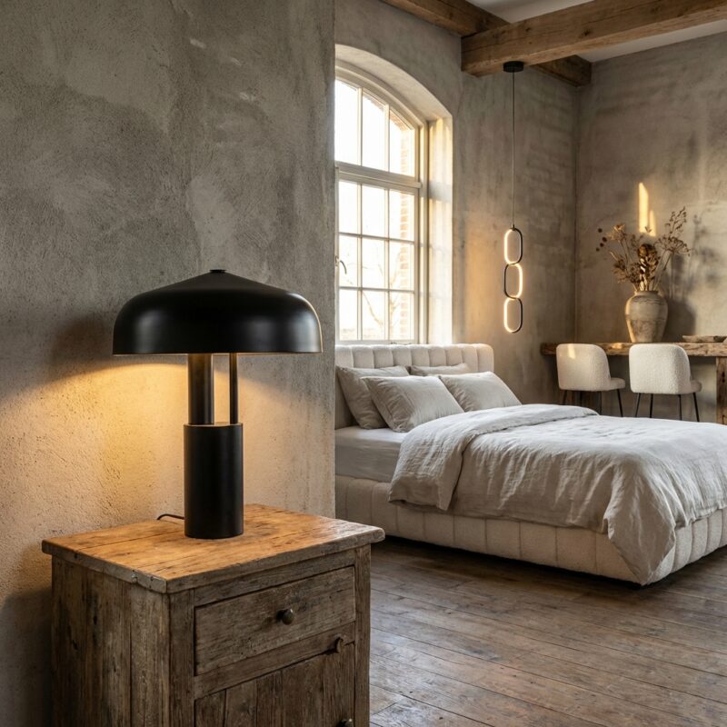 Tafellamp Linzy black