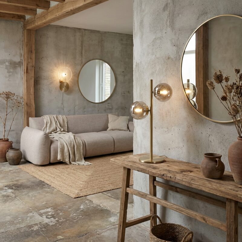 Tafellamp Lise brushed gold