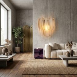 Wandlamp Chloe in antiek messing, stijlvol en subtiel