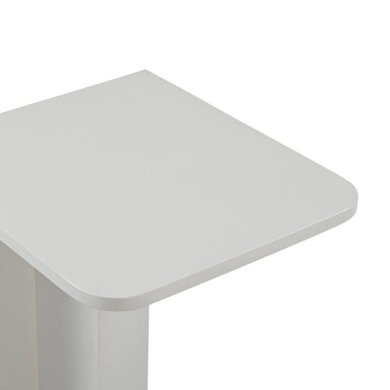 Banktafel Jade Recht Off White
