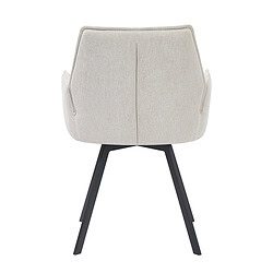 Bekijk de slanke onderstel van de Louise eetkamerstoel, eigentijdse elegantie