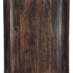 Textuur Noor Walnut 150cm kast, gecoat staal