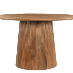 Detail Salvator 130cm eettafel, mangohout afwerking