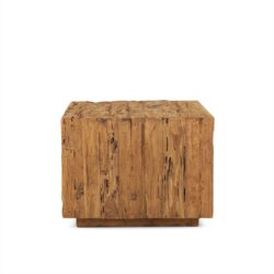 Detail van de textuur van de salontafel Bridge 80