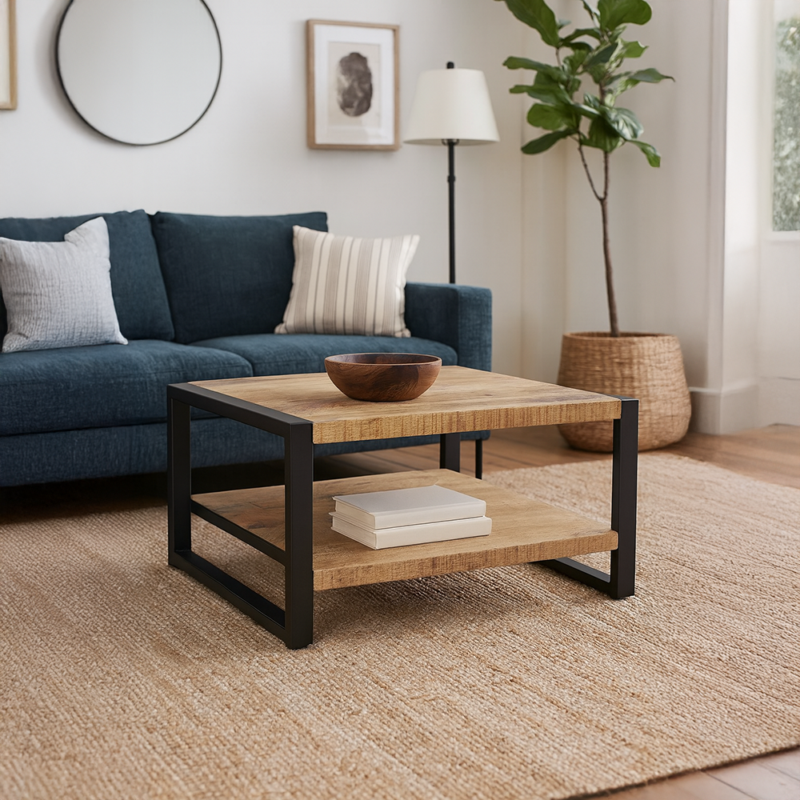 Salontafel Britt met Legplank 80