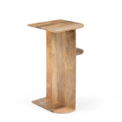 Banktafel Jade Naturel in een moderne woonkamer, Japandi stijl en minimalistisch interieur