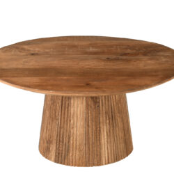 Textuur van het mangohout van de Salvator salontafel