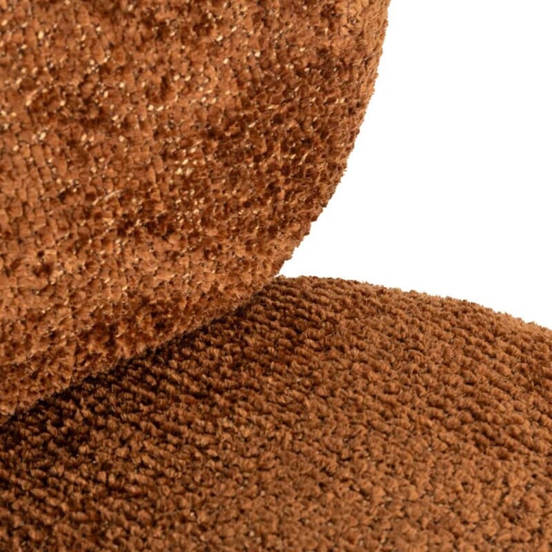 Afmetingen van lounge stoel Jace lovely cinnamon swivel, 86 x 78 x 76 cm