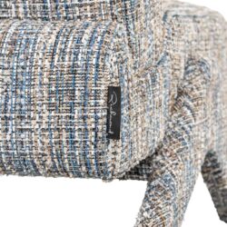 Lounge stoel Lexi blue coco