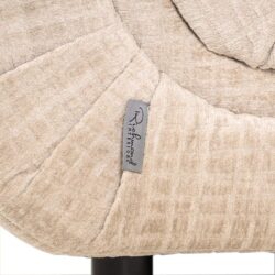 Lounge stoel Kyli jasper cream