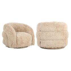 Lounge stoel Lenny yakety sand swivel kids