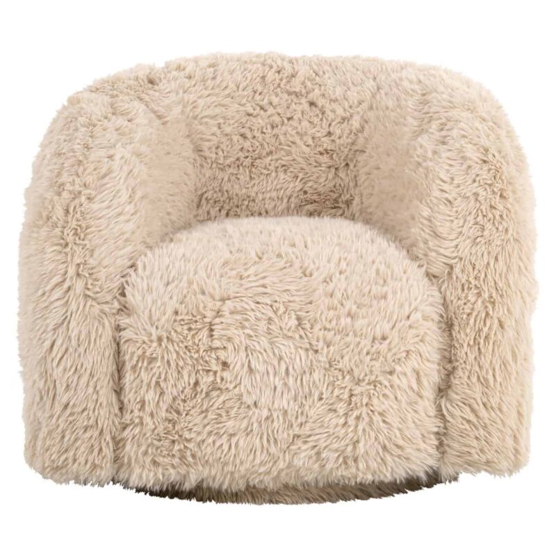 Lounge stoel Lenny yakety sand swivel kids