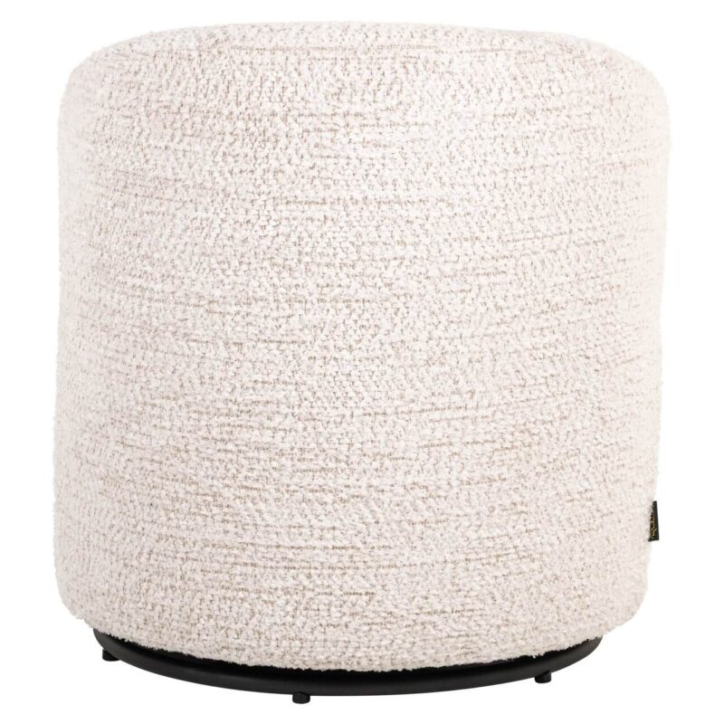 Draaibaar onderstel van de lounge stoel Jackie, handgemaakt