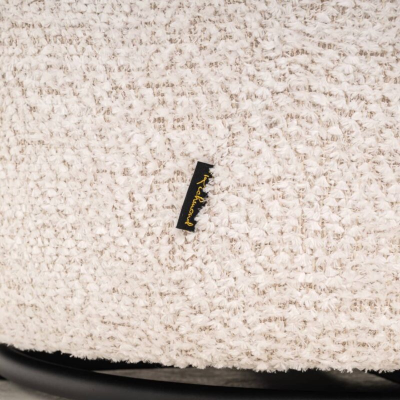 Lounge stoel Jackie met verschillende kleuren, zoals lovely cream en sheep nature