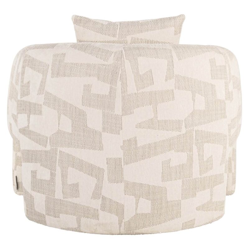 Afneembare kussens van de lounge stoel Tuscany