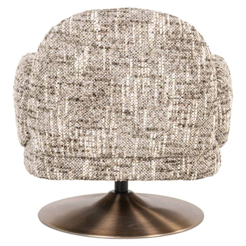 Perspectief van de rug van lounge stoel Kagney