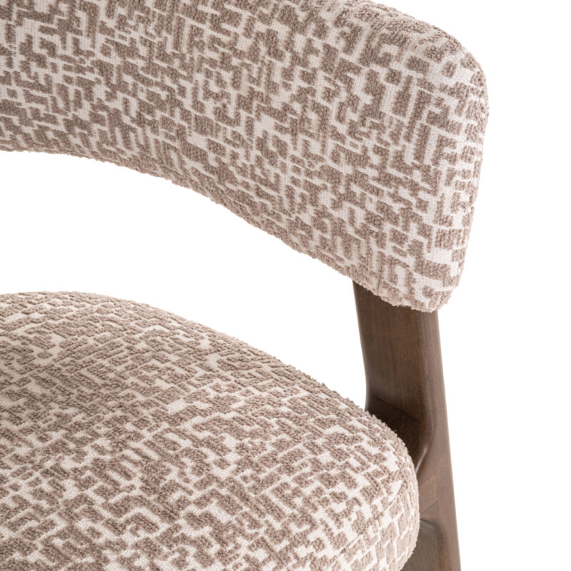 Eetkamerstoel Contigo natural geo