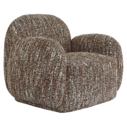 Textuur brandvertragende stof lounge stoel Roxy terra magic