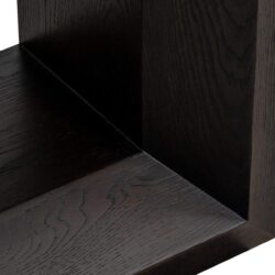 Eettafel Claremont vanuit andere hoek, handgemaakt