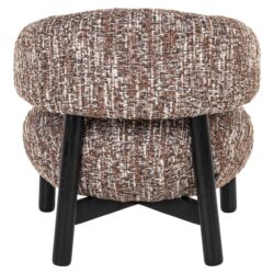 Perspectief van de lounge stoel Ornella vanaf boven