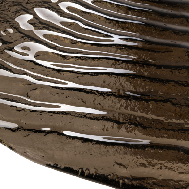 Eettafel Glastonburry gold antique vanaf een ander perspectief met antiek-gouden uitstraling