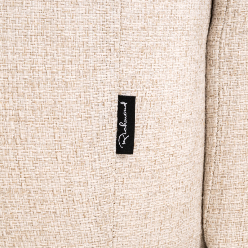 Breedte en diepte van de buiten bank Dawson beige alpine extra element