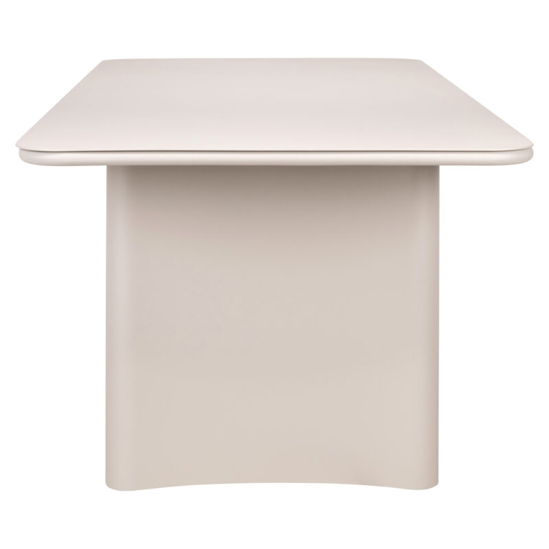 Vorstbestendige en waterbestendige outdoor eettafel Senza light beige 220
