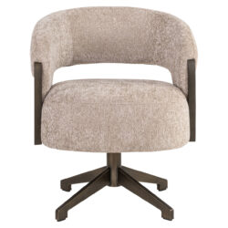 Eetkamerstoel Pollux be easy sand oak in interieur, brass antique