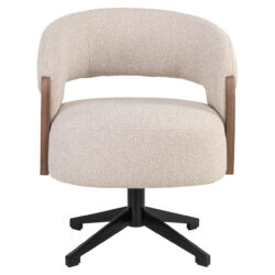 Eetkamerstoel Pollux lodge desert walnut in interieur, bruin