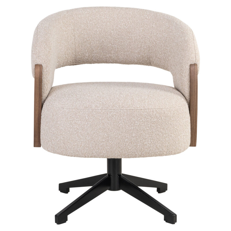 Eetkamerstoel Pollux lodge desert walnut in interieur, bruin