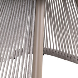 Outdoor eetkamerstoel Nuba greige alpine