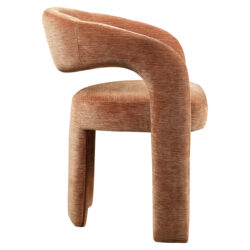 Detail van eetkamerstoel Soho Be straight mocha mousse