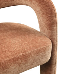 Eetkamerstoel Soho Be straight mocha mousse in gebruik