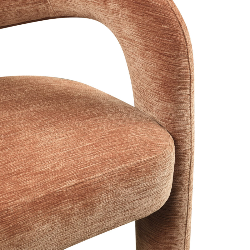 Eetkamerstoel Soho Be straight mocha mousse in gebruik