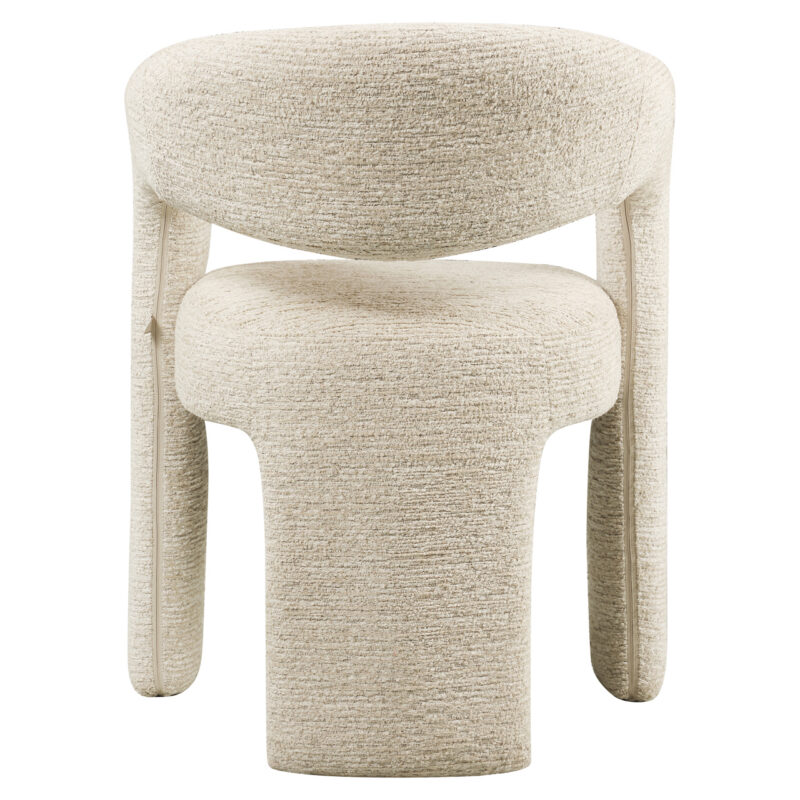 Eetkamerstoel Soho natural linear vanaf onder