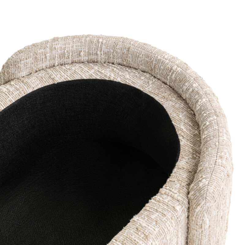 Bank Cupid beige angora with storage