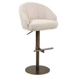 Textuur van de handgemaakte barstoel Beverly natural fancy