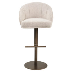 Barstoel Beverly natural fancy in een keukeninterieur