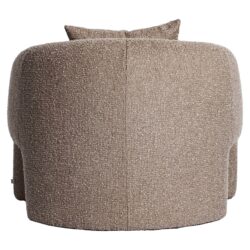 Lounge stoel Tuscany mocca chunky