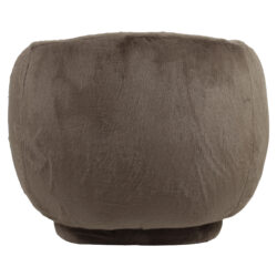Lounge stoel Negreslo brown fluffy