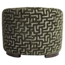 Lounge stoel Hannah moss labyrinth fire retardant
