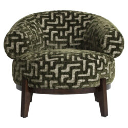Lounge stoel Montana moss labyrinth in interieur, comfortabel zit